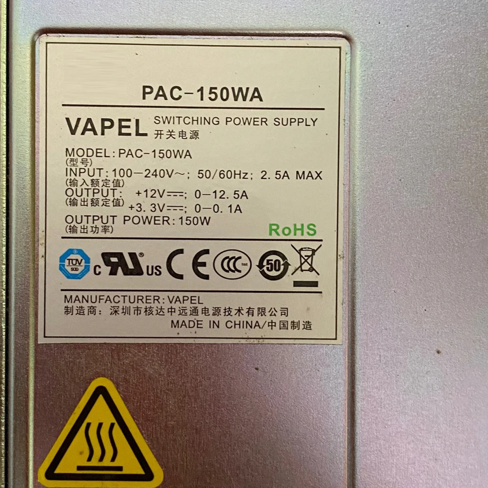 Switching Power Supply For Huawei PAC-150WA Module Fully Tested 4 Switching Power Supply For Huawei PAC-150WA Module Fully Tested - Image 2