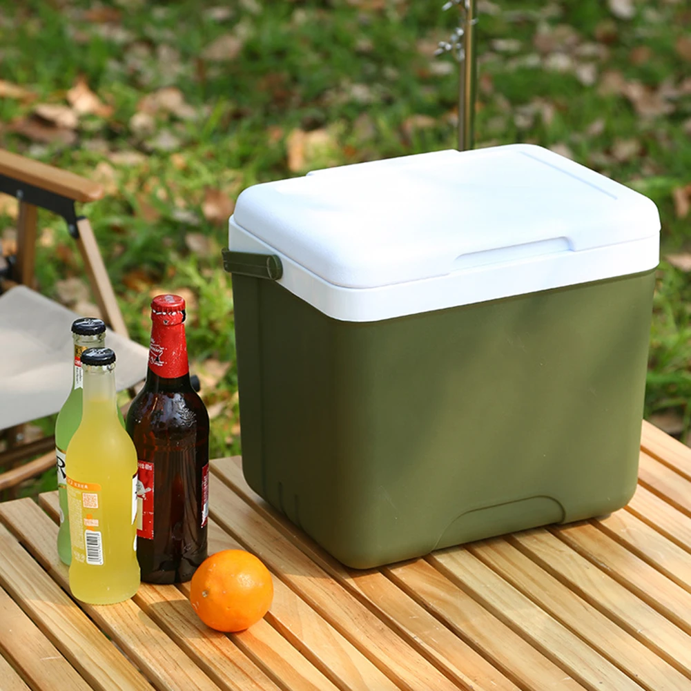 Cooler Bag Food Preservation Box 13L Fresh-Keeping Incubator Large Capacity Food Storage Box Cooler Car Ice Bucket Camping BBQ Equipment