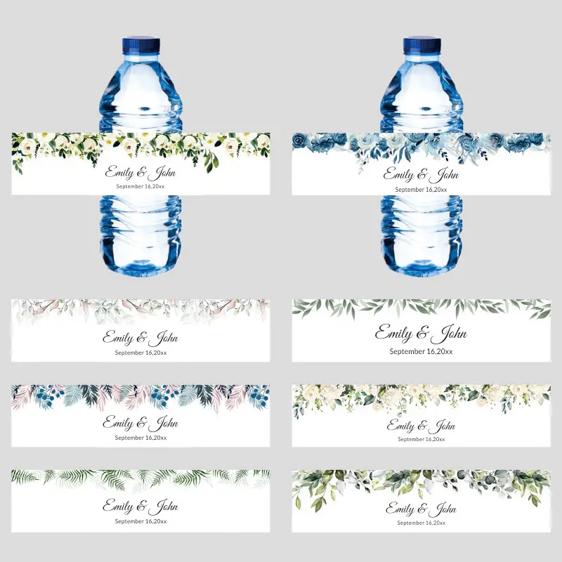 Custom 30 pieces Celebration label Personalized bottle label sticker Custom name text sticker