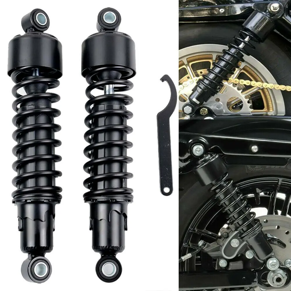 11.75" Rear Shock Suspension Absorber Shocks Spring 298mm for Harley