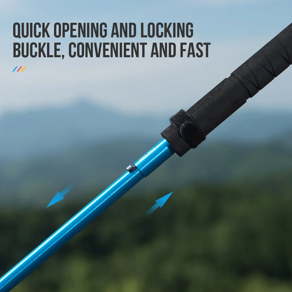 Carbon Folding Trekking Pole 4