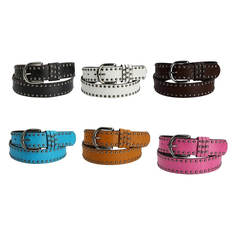 여성용 빈티지 스터드 벨트, 인조 가죽 벨트, 청바지 벨트, 버클 벨트, 카우걸 벨트, 허리 벨트, 청바지 허리띠