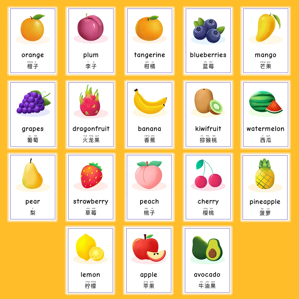 赤ちゃんのための中国のフルーツナンバーカラーのおもちゃ 英語の形をした学習カード Aliexpress 赤ちゃんのための中国のフルーツナンバーカラーのおもちゃ 英語の形をした学習カード Aliexpress