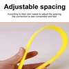 1PC Agility Ladder Nylon Training Rope Football Obstacle Footwork Agility Training Speed Change Speed Ladder Football Supplies 6
