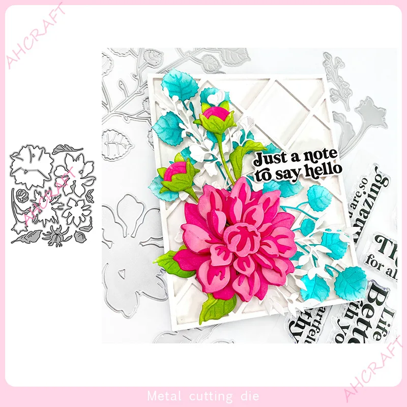 

Combination Flower Metal Cutting Dies DIY Scrapbooking Embossing Paper Photo Album Photo decorate Crafts