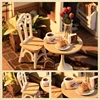 Robotime Rolife No.17 Café Miniature House Kit for Kids Adults DIY Dollhouse  3D Wooden Assembly Building Toys Home Decoration 6