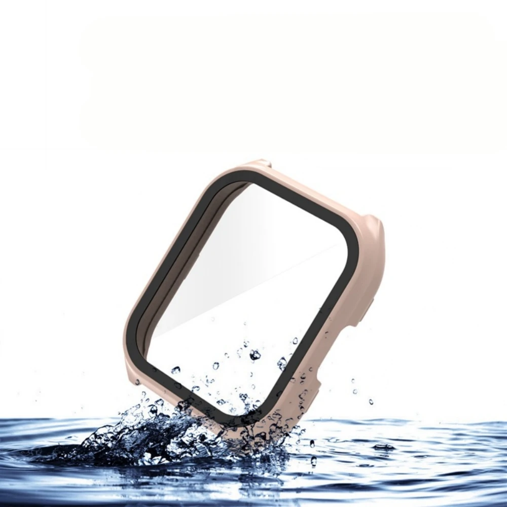 Haylou Watch 2 Pro 2Pro 풀 커버리지 범퍼 용 9H 유리 + PC 케이스 Haylou Watch2 Pro 커버 용 스마트 시계 쉘 화면 보호기