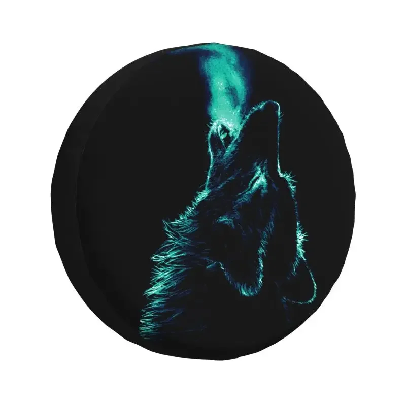 

Animal Wolf Spare Wheel Tire Cover for Grand Cherokee Jeep RV SUV Camper Vehicle Accessories 14" 15" 16" 17"