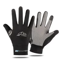 Cycling Gloves Men Women Summer UV Protection Ice Silk Touch Screen Thin Driving Non-slip Outdoor Sports Breathable Gloves 1