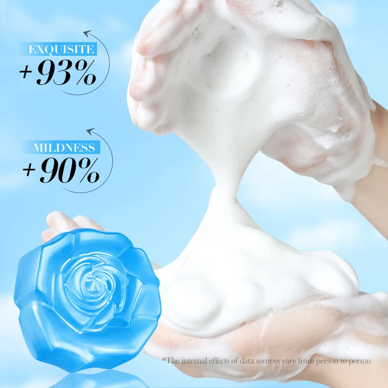 SADOER Gulong Essential Oil Soap Face Wash Foam Facial Cleanser Whitening Moisturizing Anti Acne Body Bathing Facial Soap