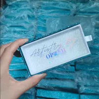 Custom Logo Eyelash Packaging Box Vendor Empty Lash Box Private Lable Eyelash Box Case Wholesale 2