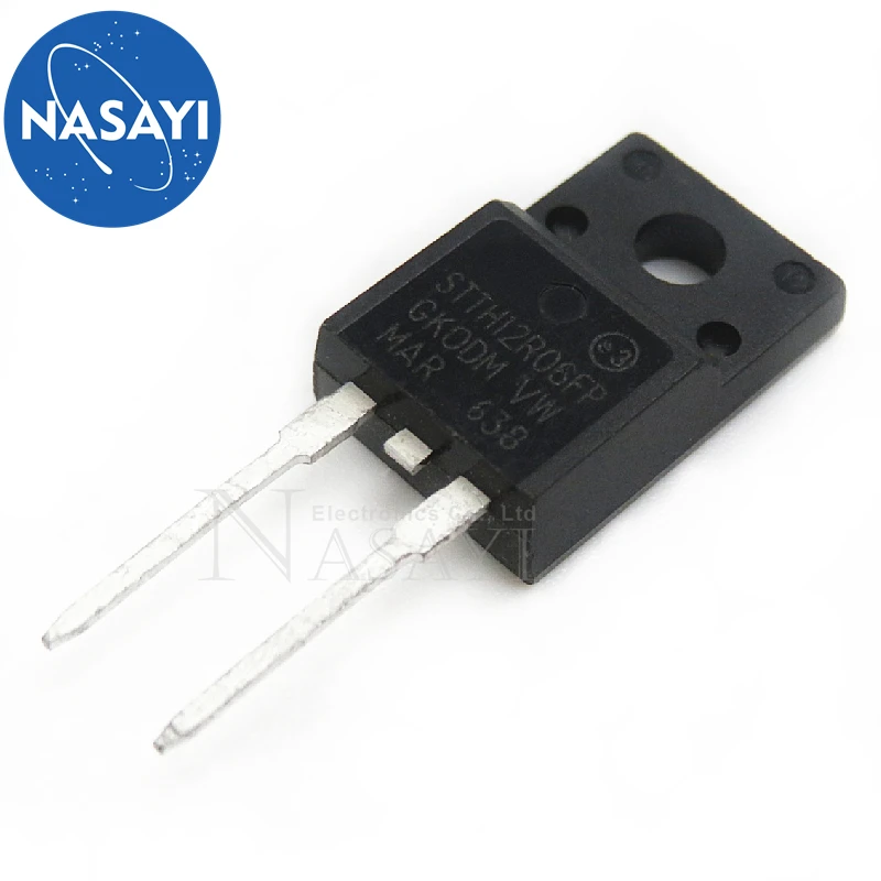 

5piece STTH12R06FP STTH12R06 TO-220F-2