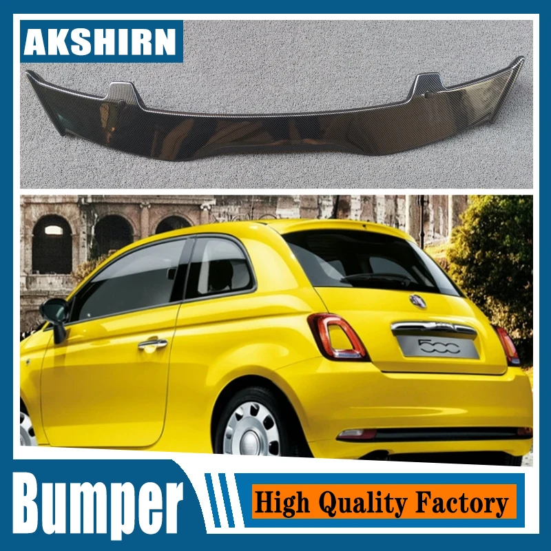 Gt Spoiler Extension Fiat 500 Abarth Mk1 2008-2012 Spoiler Ala Posteriore Per Fiat 500 Abarth Mk1 Lifting 2016-Accessori Auto