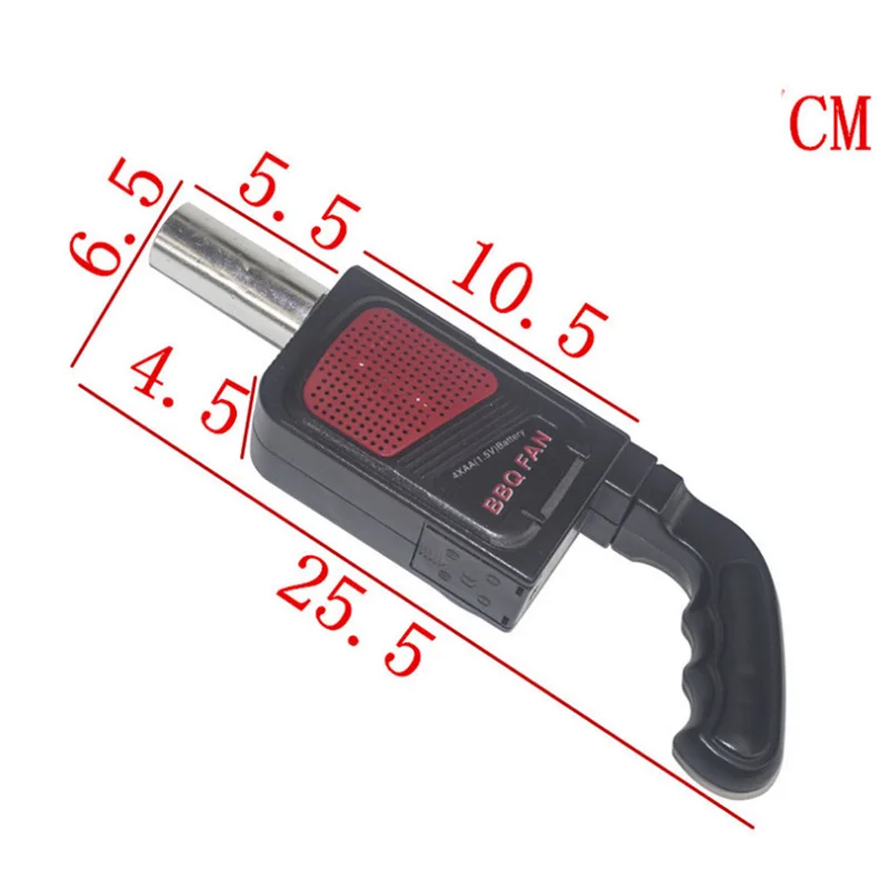 Outdoor Camping BBQ Blower Portable Handheld Fan Picnic Cooking Lighter Tool