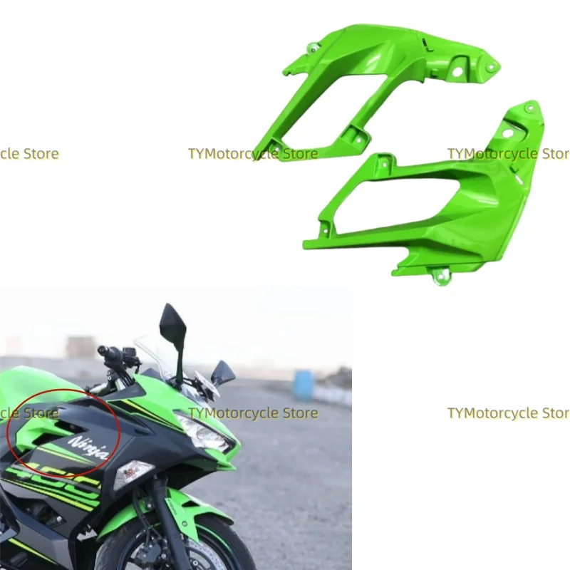 

Green Gas Tank Air Intake Vent Fairing Fit for Kawasaki Ninja 400 Ninja400 2018 2019 2020 2021 2022 2023