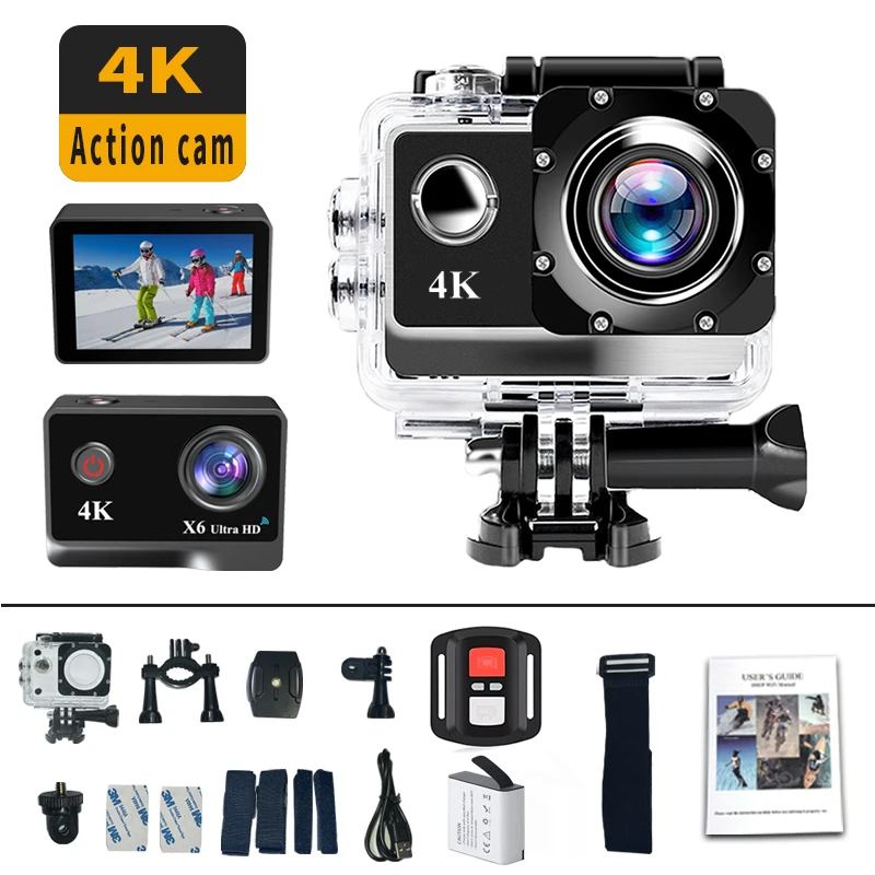UltraHighDefinitionActionCamera4k30FPSAntiShakeWaterproofDV