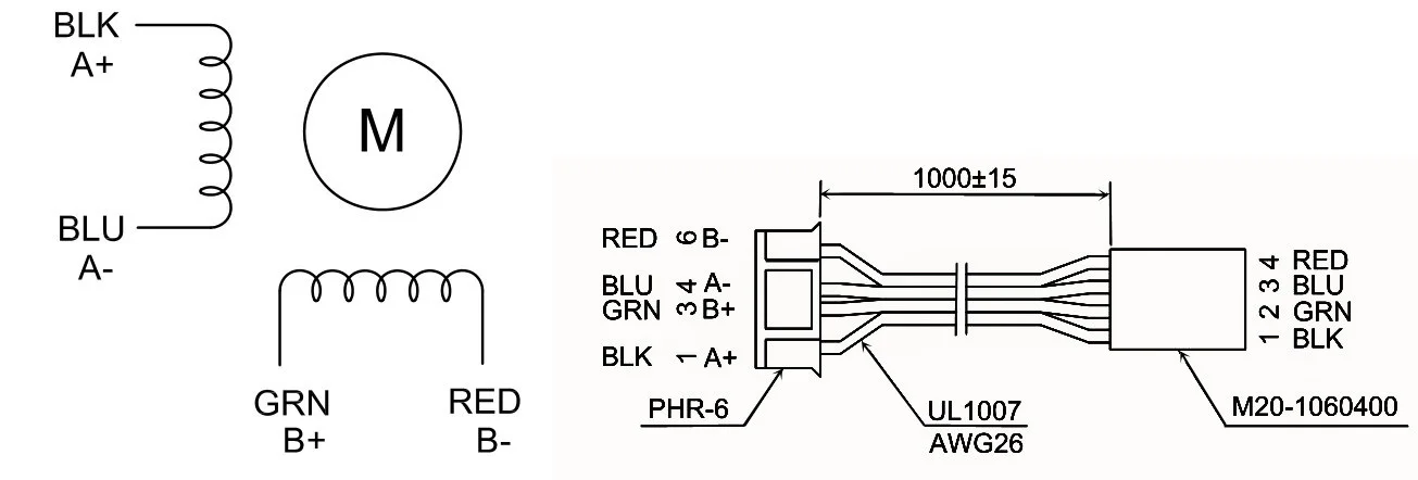 Frete grátis nema17 motor deslizante 42bygh motor