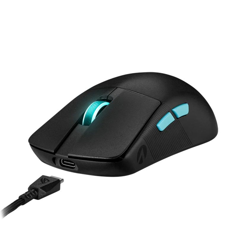 Asus ROG Harpe Ace Aim Lab Edition Ultra-Lightweight Wireless Gaming Mouse  Tri-Mode Connectivity 36000DPI Optical Sensor