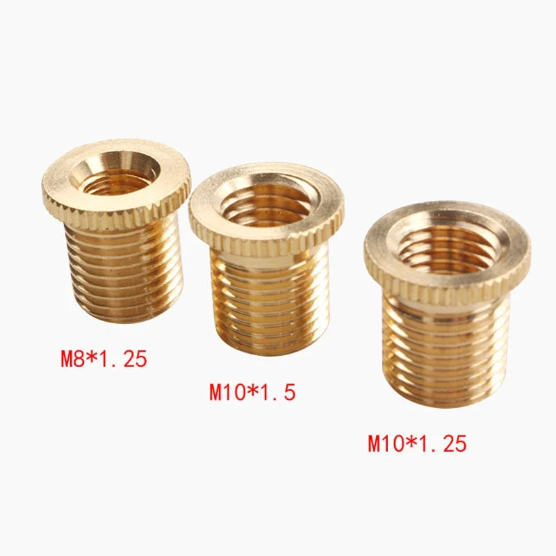 Copper Shift Knob Adapter Inside Thread M8 1 25 M10 1 25 M10 1 5 For jpg copper-shift-knob-adapter-inside-thread-m8-1-25-m10-1-25-m10-1-5-for-jpg