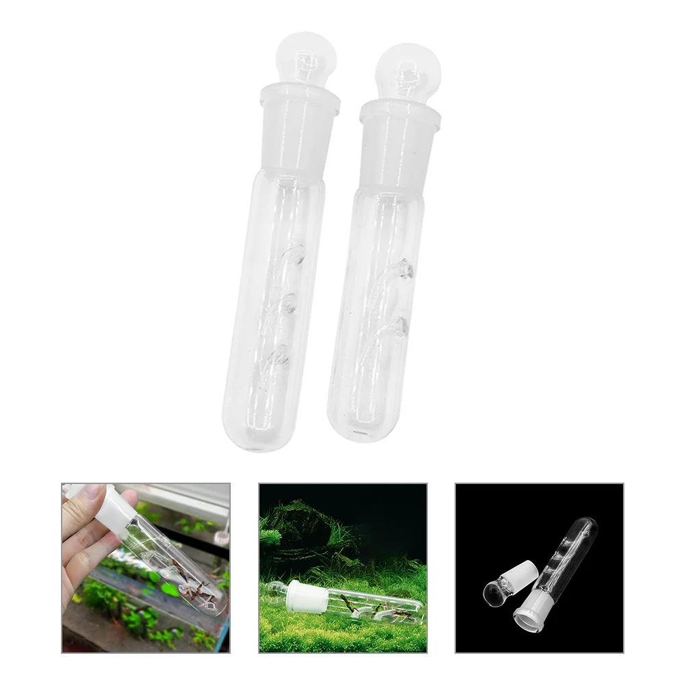 

2 Pcs Fish Tank Planarian Trap Remove Catchers Glass Flatworm Traps Aquarium Snail for