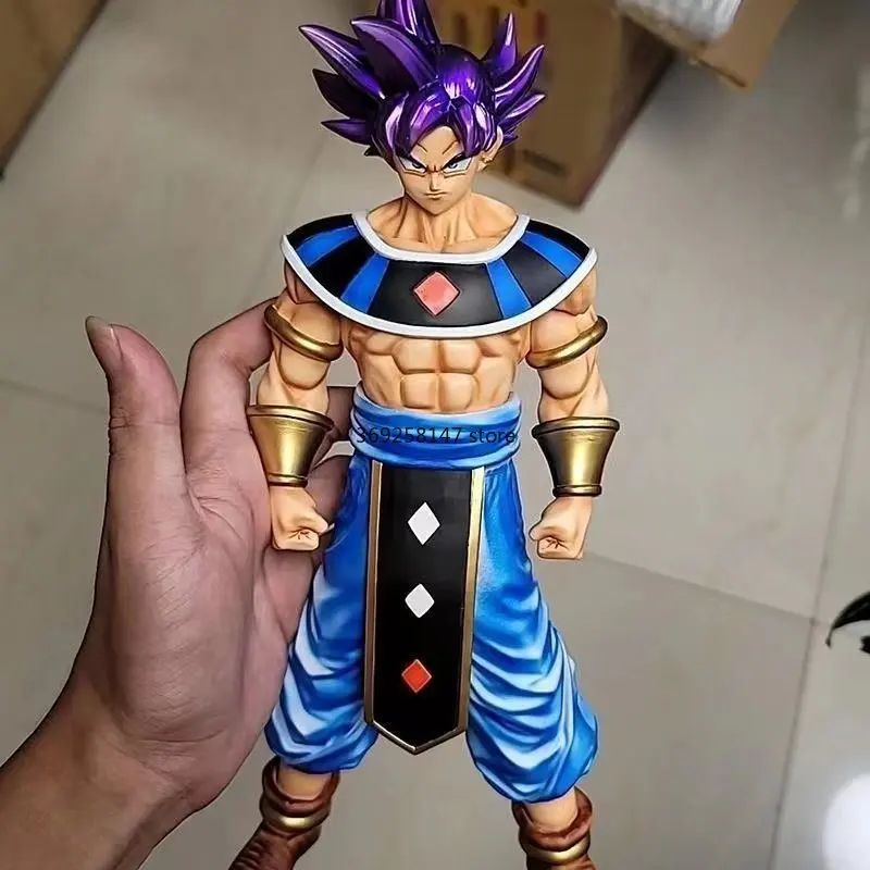 

30cm Anime Dragon Ball Action Figure Gods of Destruction Birusu Beerus Son Goku Figure PVC Magic Change Model Collection Toys