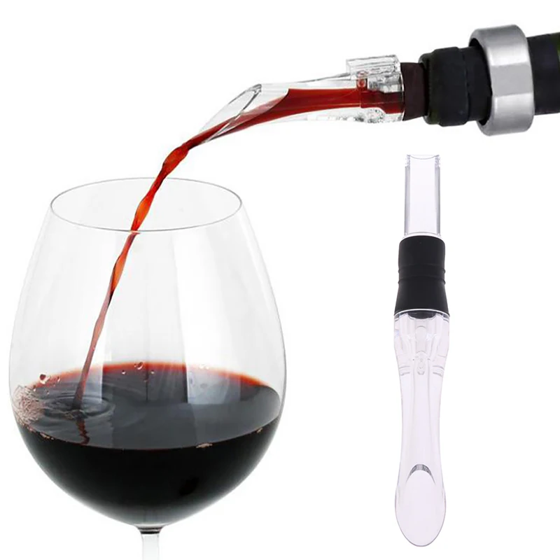 Aerating Spout Acrylic Accessories Portable Aerator Decanter Wine Pourer 