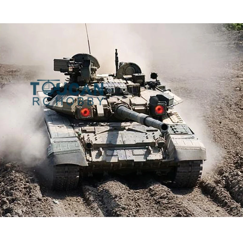 Yeux rouges noirs pour char Henglong 1/16 T90 RC - Pièce upgrade