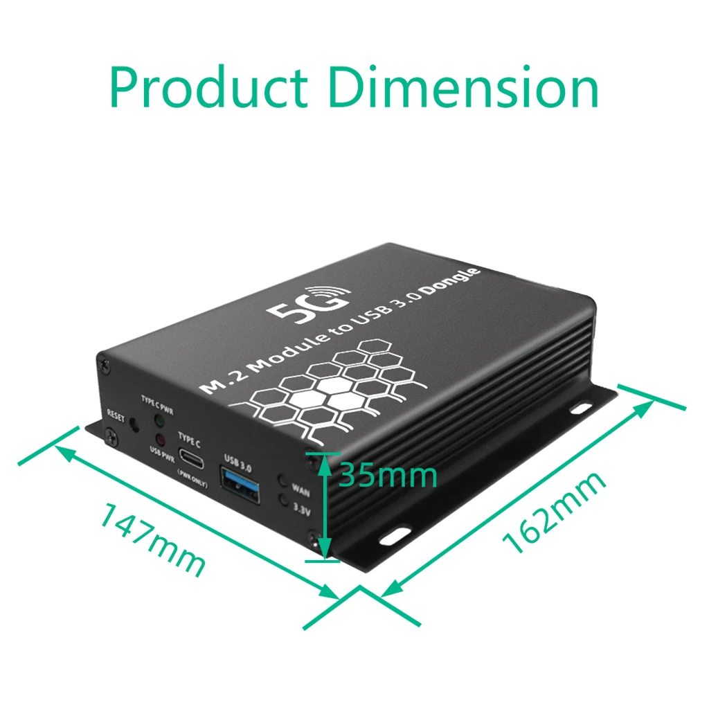fio, NGFF M.2, chave B para USB