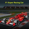 2024 New Technical Formula F1 Racing Car Building Blocks Set Model MOC Assembly Vehicle Bricks Kids Toys for Boys Christmas Gift 4