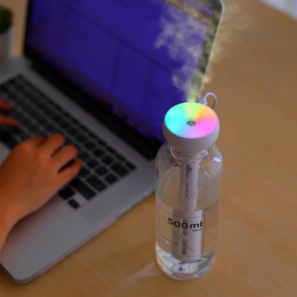 Mini Spray Humidifier Adjustable Length Portable Humidifier USB Rechargeable Mini Diffuser for Home Office Travel