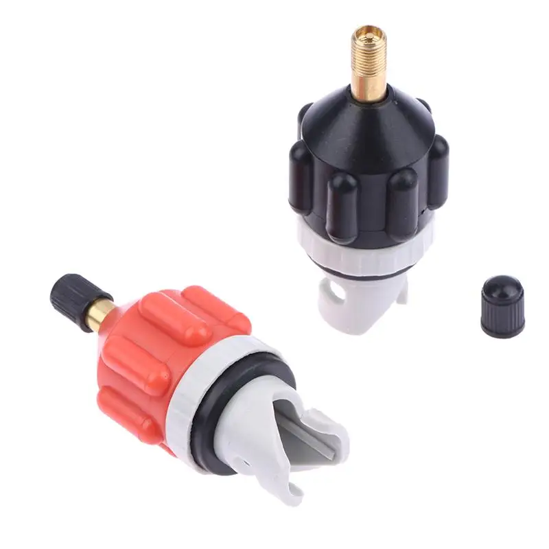 1set Universal Air Valve Adaptor Kit Multifunction Air Valve Pump Connector For Inflatable Paddle Board Kayak Pump