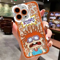Cartoon Funny Rugrats Design Clear Soft TPU Phone Case - OPPO Reno 7Z 5G (TSY - KX10102A1)