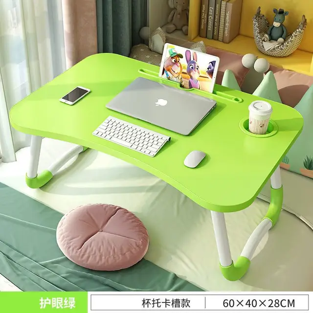 Table Pliante pour Ordinateur Portable – Bureau d’Étude Compact pour Lit ou Dortoir 5