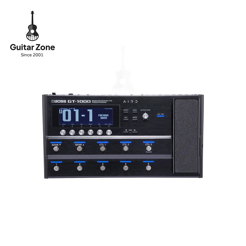 Boss Gt-1000 Chitarra Pedale Multi-Effetti Chitarra Elettrica Basso Dispositivo Professionale Effetto Completo Looper Frase Loop