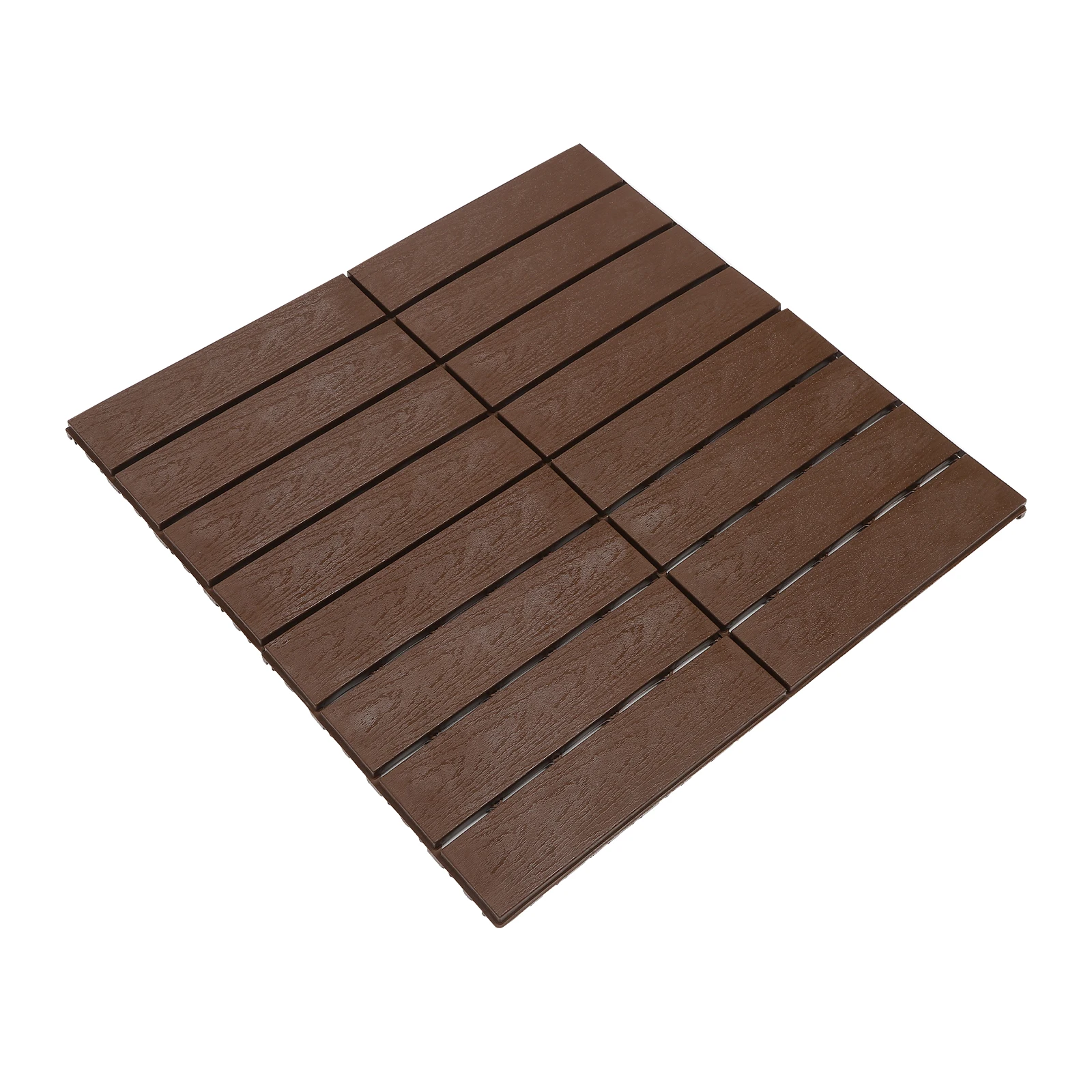 Balcony Flooring – 12-Pack Interlocking Deck Tiles – 12 x 12-inch Floor Tiles – Flooring Tiles for Balcony, Patio, Porch, Indoor 6