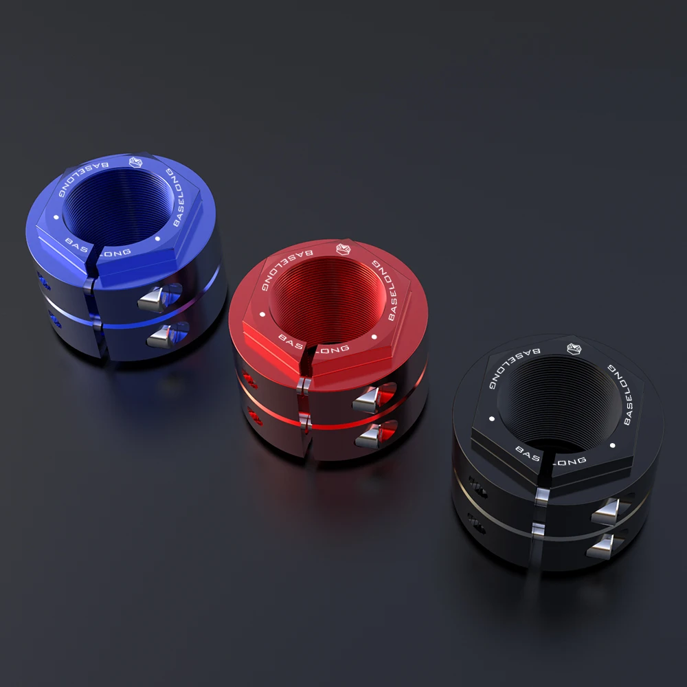 Atv Doppio Asse Di Bloccaggio Dado Cnc Alluminio Per Yamaha Banshee 350 Lucido Fit Yfz350 Banshee / Yfs200 Blaster 200