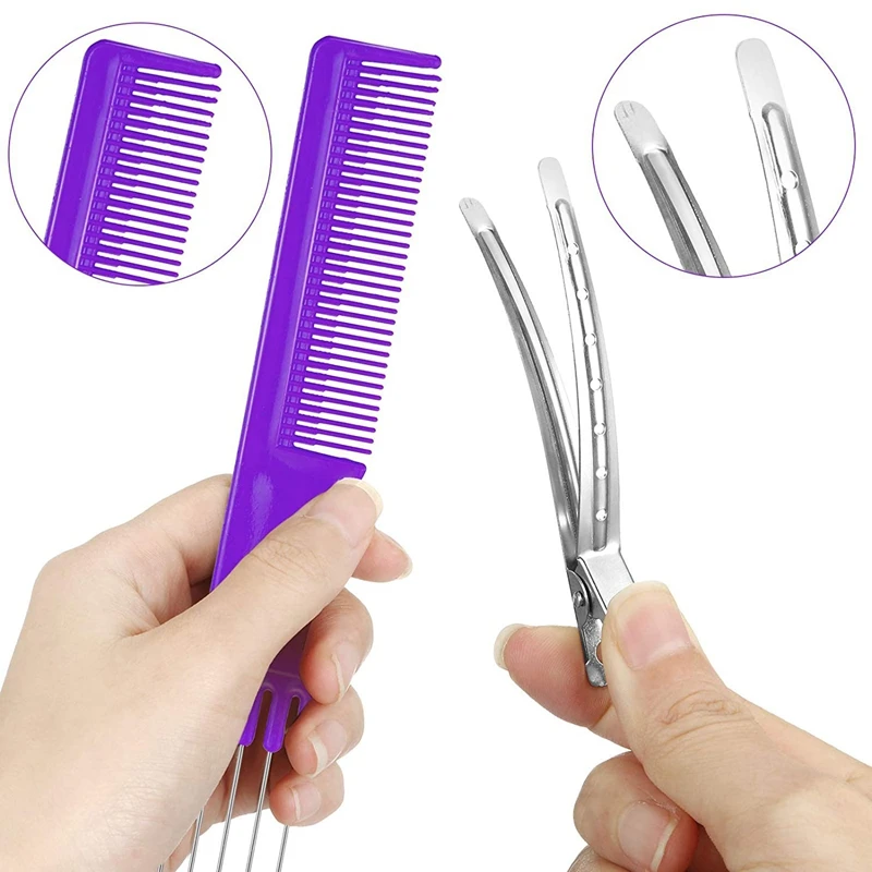 

10Pc/Set Styling Comb Set Hair Comb Stylist Anti-Static Hairdressing Combs Barber Haircare Styling Tool Set