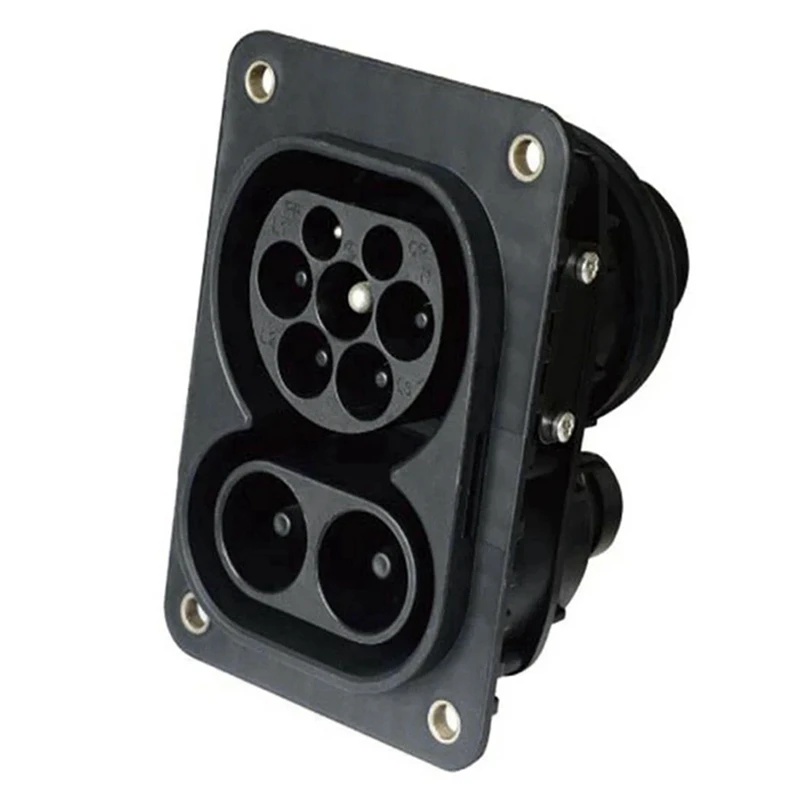 

2X CCS Type 2 EV Female Combo 2 Socket 1000V 62196-3 Electric Car Fast Charging DC150A 850V DC