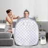 Portable Steam Sauna for Home Personal Full Body Spa for Relaxation Spa Tent with Hat Leg Spa Design 2L 900W Steam Generator 2