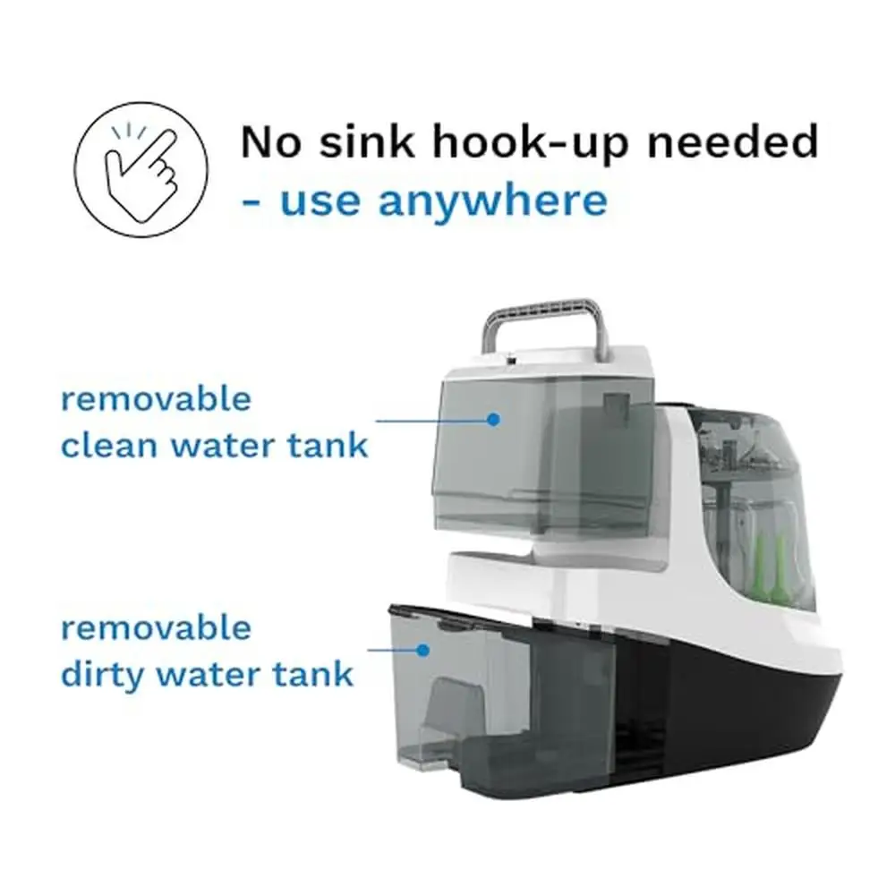 Bottle Washer Sterilizer Dryer All in One Machine Cleans Bottles Pump Parts & Sippy Cups 20 High-Pressure Spray Jets 99.9% 4