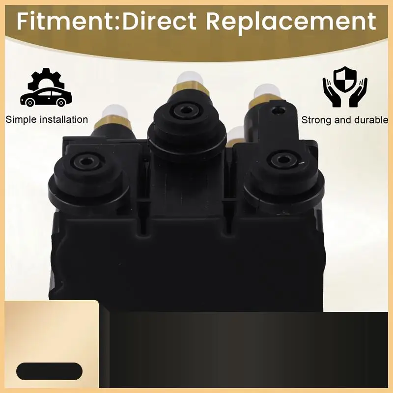 LR070246 LR113342 Air Suspension Valves Valve Blocks Front Side For Land Rover Range Rover MK IV L405 L494 2013-
