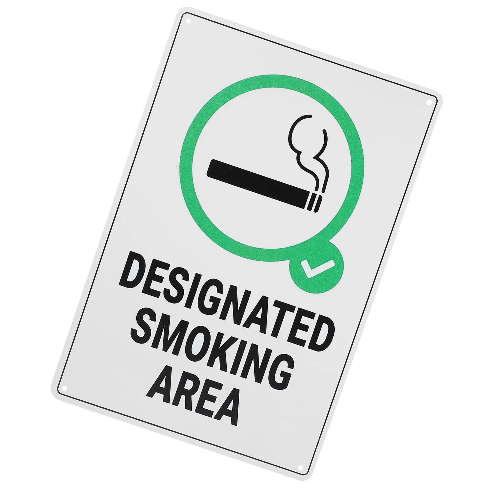 

Smoking Area Sign Creative Signs Board Iron Clear Printing Signboard Wall Public