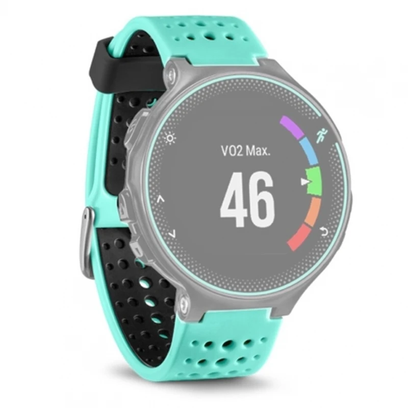 Cinturino Per Garmin Forerunner 220 230 235 630 620 735Xt Turchese Nero # Garmin Forerunner 220 # Garmin Forerunner 230 # Garmin Forerunner 235 # Garm