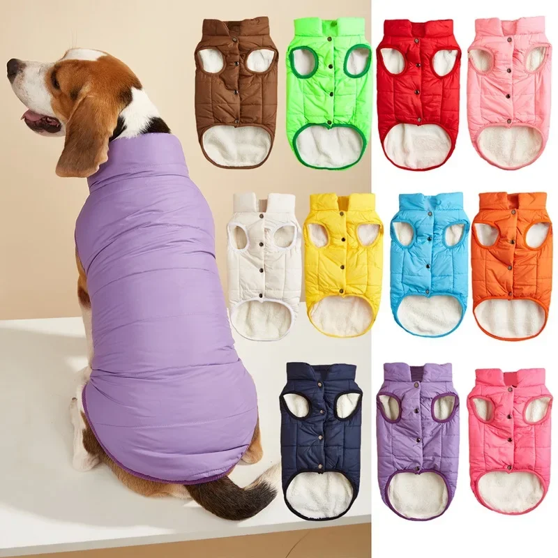 Winter Pet Coat Clothes for Dogs Winter Clothing Warm Dog Clothes for Small Dogs Christmas Big Dog Coat Winter Clothes Chihuahua