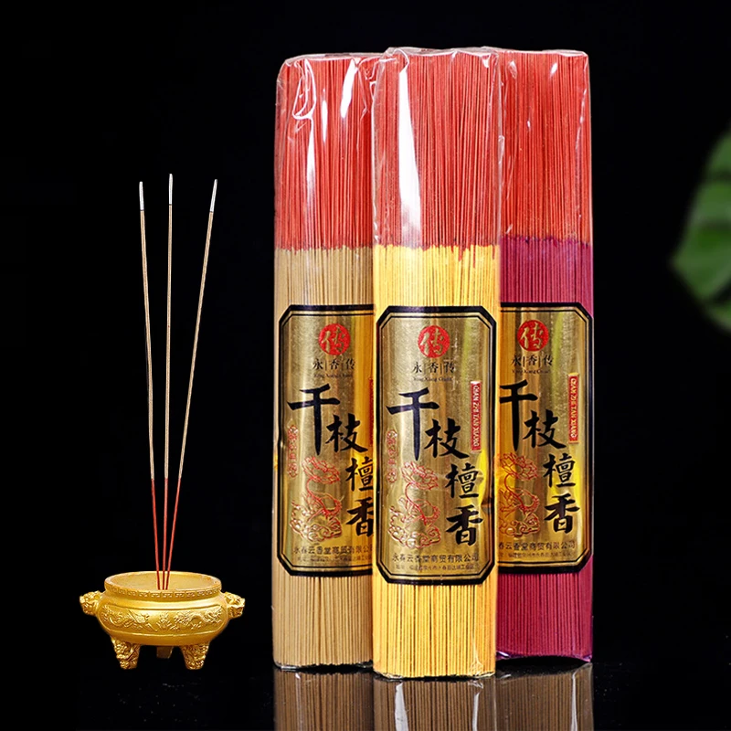 Wholesale1000PiecesSandalwoodBambooStickIncense500gSmokeless
