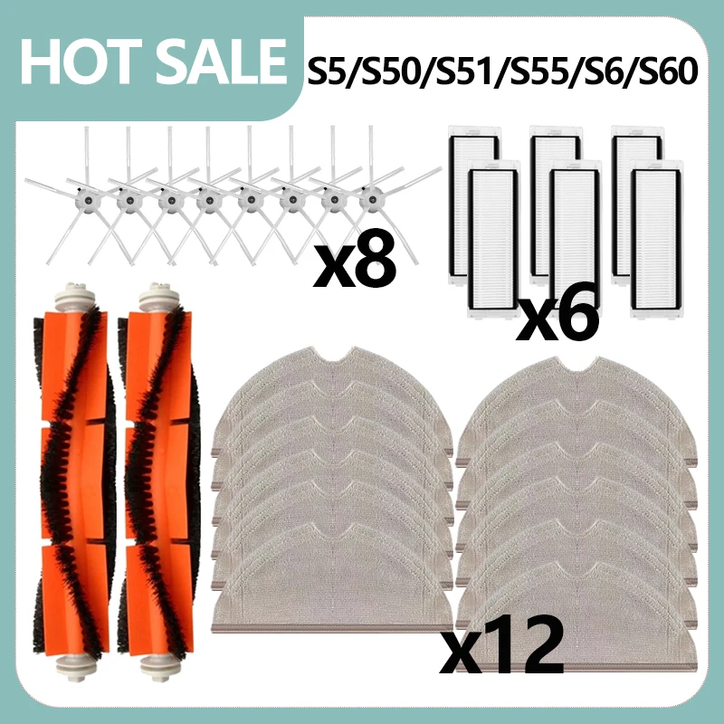 Amazon.co.jp: 交換用自動掃除ロボット掃除機、メインブラシ、サイドブラシ、HEPAフィルター、モップパッド、スペアパーツ、Dreame  Bot W10 Proと互換性あり (Color : Set 6) : 産業・研究開発用品 ロボット掃除機の交換用スペアパーツメインサイドブラシフィルターモップパッドに最適