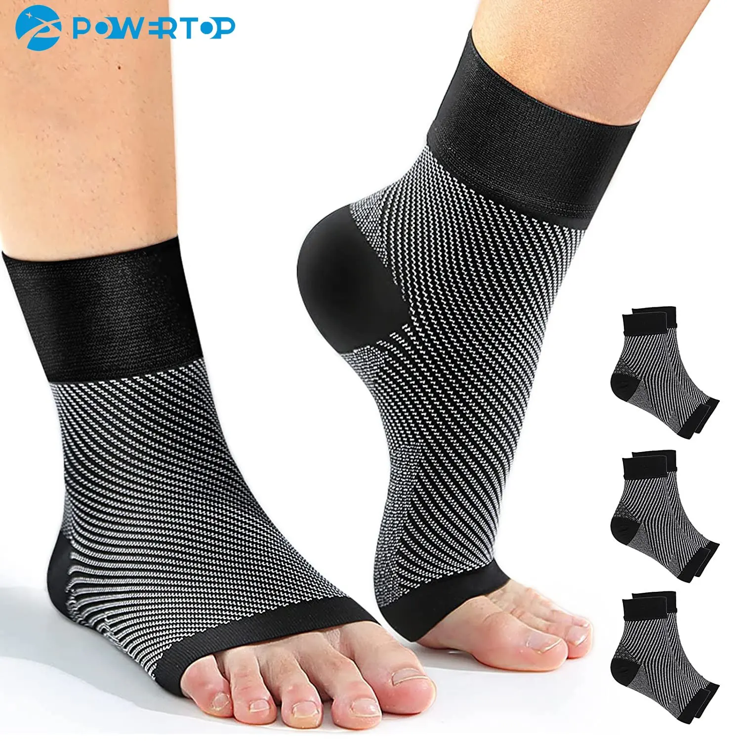 Plantar Fasciitis Compression Socks Arch Support Foot Pain Relief Ankle Brace Splint Provide Increase Blood Circulation 1pair compression socks,neuropathy socks