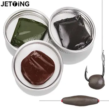 20g 텅스텐 진흙 리그 퍼티 소프트 리딩 싱커 무게 잉어 낚시 무게 무거운 미끼 싱커, 터미널 태클 낚시 액세서리