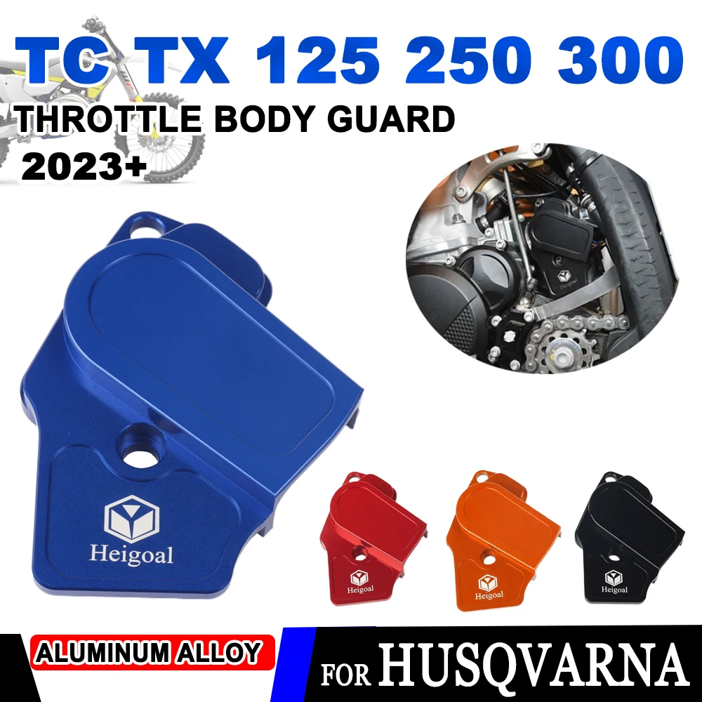 

For HUSQVARNA TC125 TC250 TX300 Heritage 2023 TC TX TE 125 250 300 2024 Fuel Injected Motorcycle Accessories Throttle Body Guard