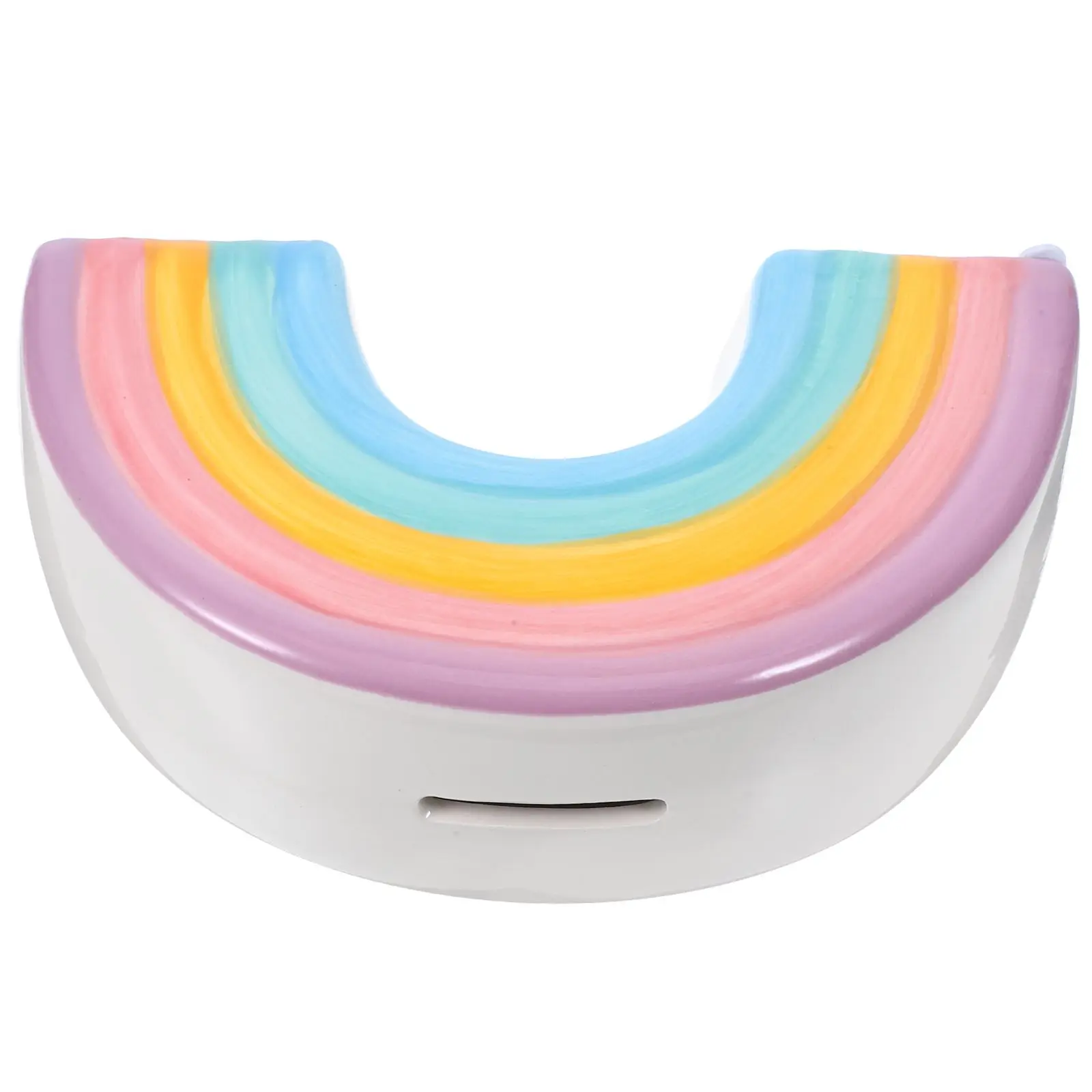 Aesthetic Rainbow Piggy Bank Pink Decor Cartoon Saving Pot Toddler Unicorn Home 4
